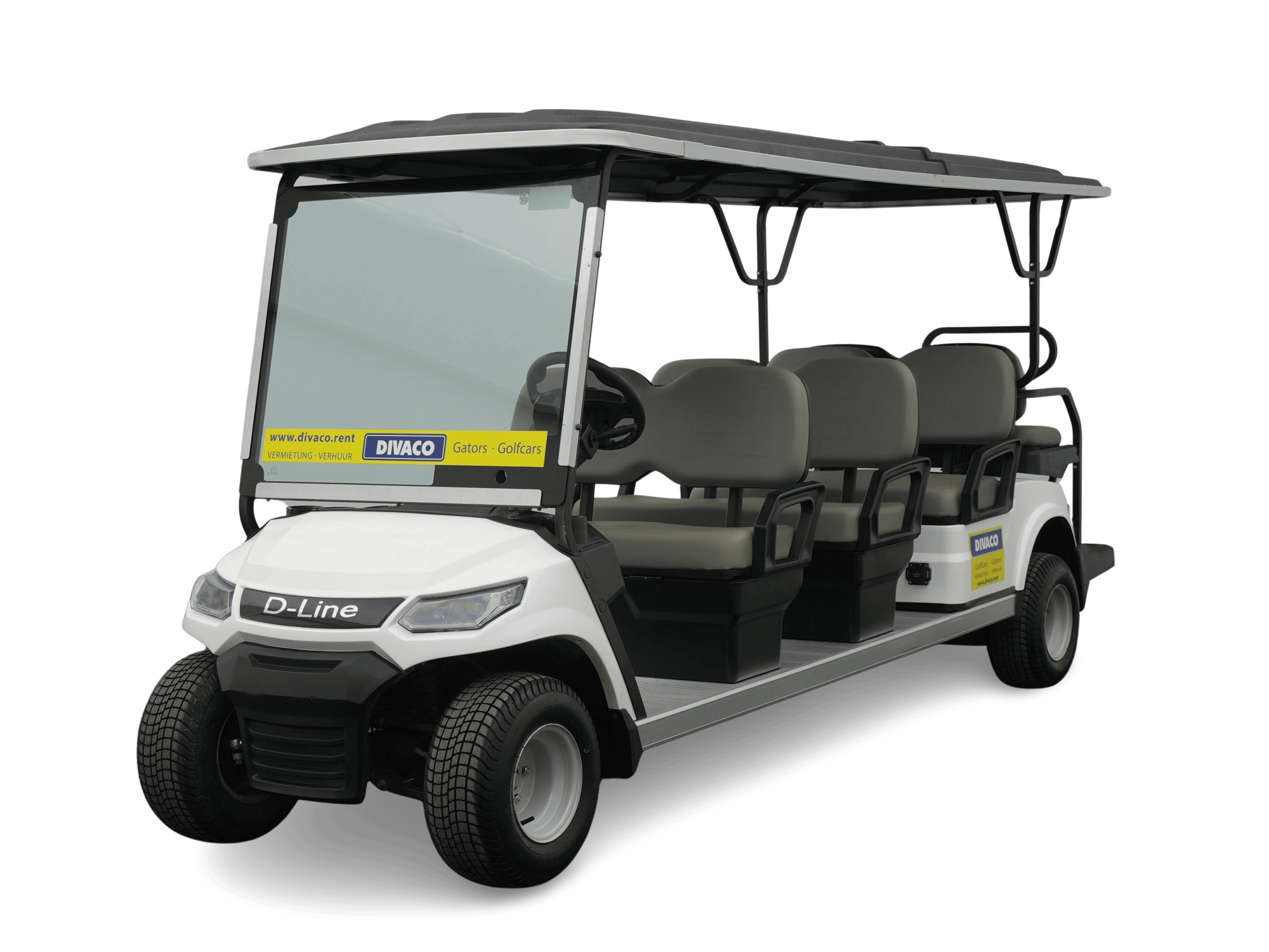 Divaco.rent Golfkar 8-zitter elektro