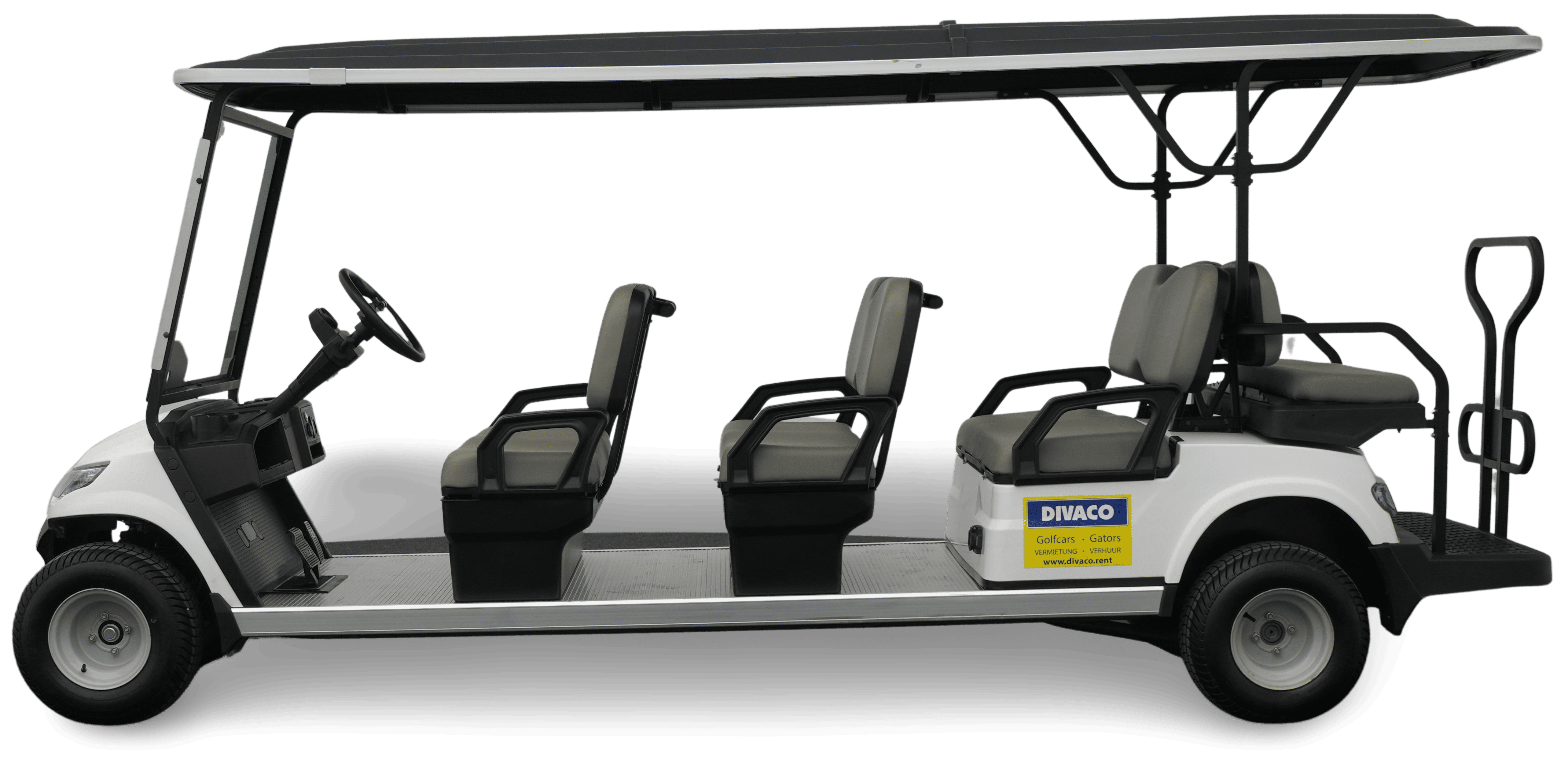 DIVACO elektrische golfkarren voor comfortabel personenvervoer