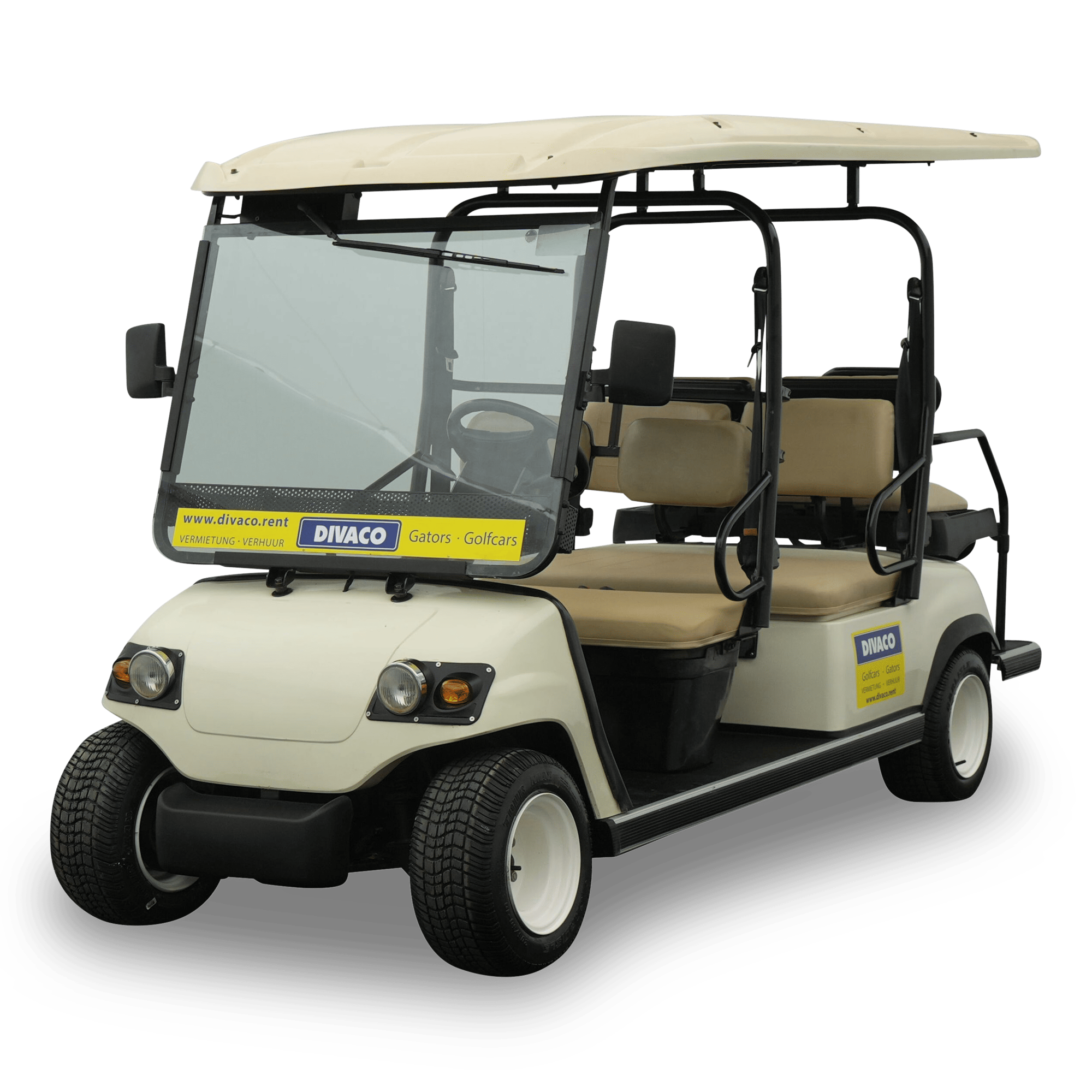 DIVACO Golfkar 4-zitter kenteken omklap laadvloer flipflop.png DIVACO Golfkar 4-zitter kenteken omklap laadvloer flipflop.png