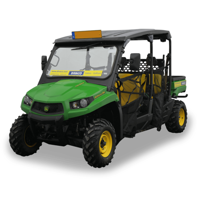 DIVACO John Deere Gator 4-zitter voorkant 