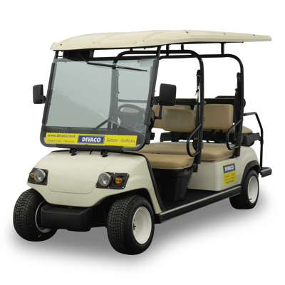 DIVACO Golfkar 4-zitter met kenteken
