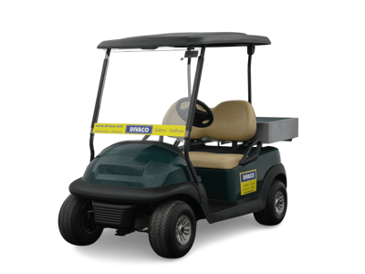 DIVACO Golfkar 2-zit ECO laadbak 