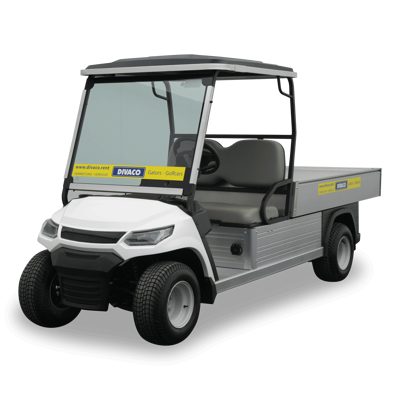DIVACO Golfcart 2-zitter grote laadbak elektrische